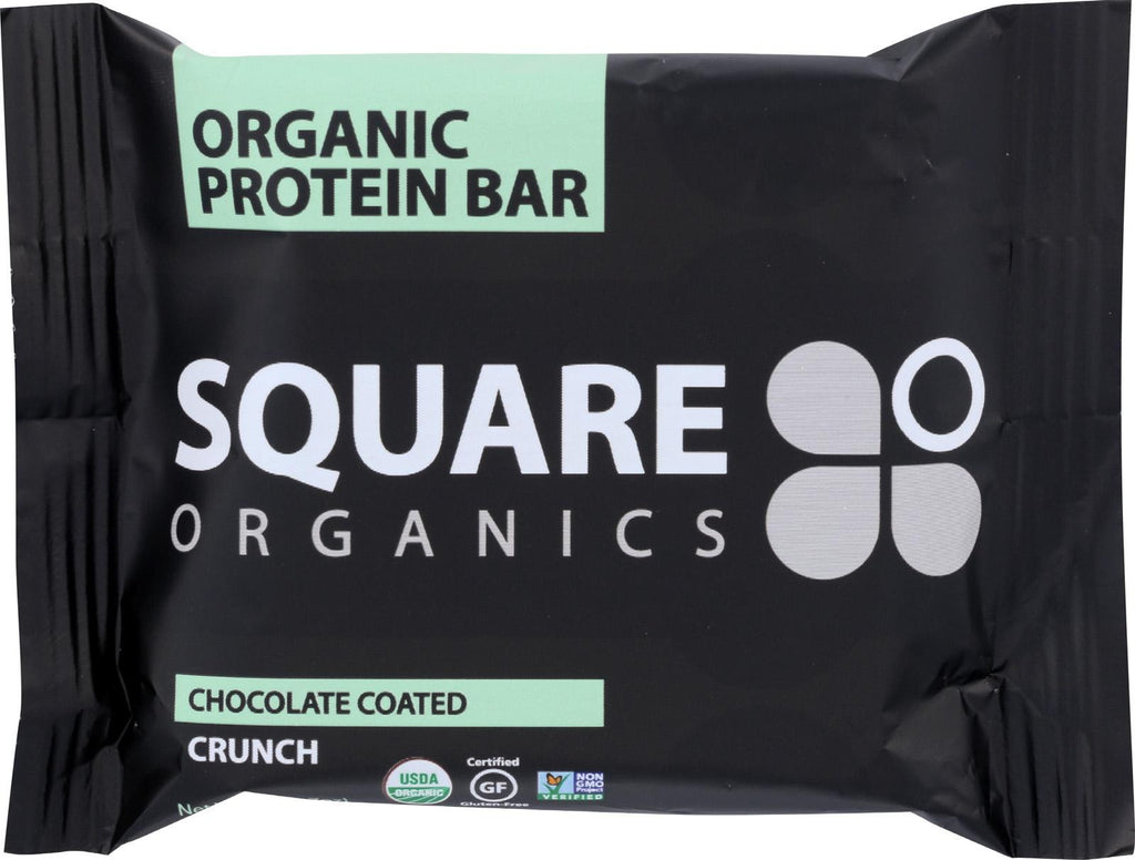 Squarebar Organic Protein Bar - Cocoa Crunch - 1.7 Oz - Case Of 12