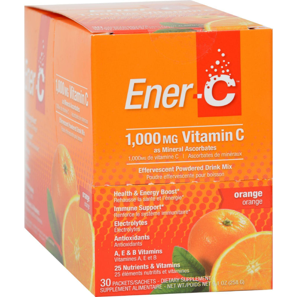 Ener-c Vitamin Drink Mix - Orange - 1000 Mg - 30 Packets