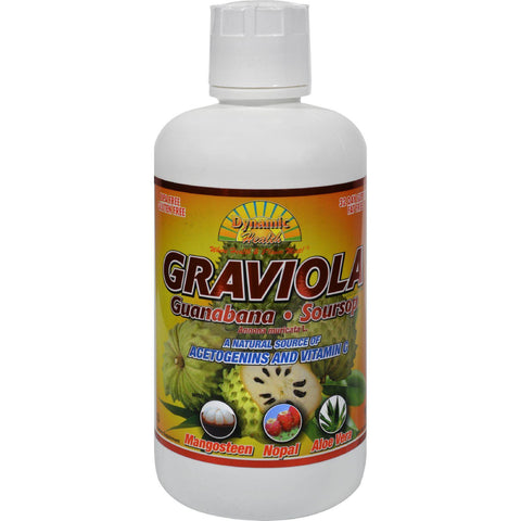 Dynamic Health Graviola Guanabana-soursop Extract Superfruit Juice Blend - 32 Oz