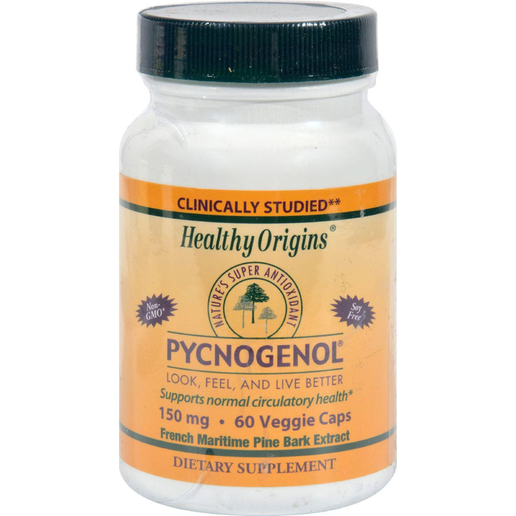 Healthy Origins Pycnogenol - 150 Mg - 60 Vegetarian Capsules