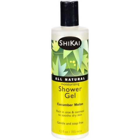 Shikai Products Shower Gel - Cucumber Melon - 12 Oz