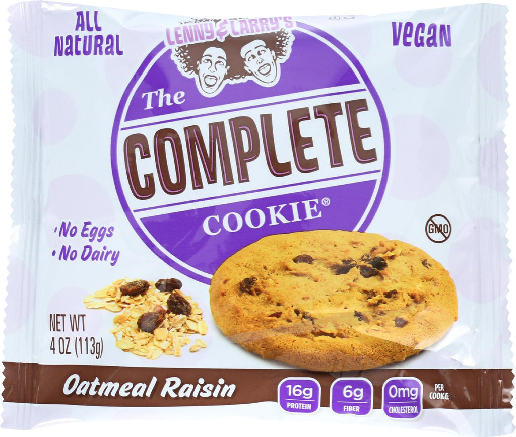 Lenny And Larry's The Complete Cookie - Oatmeal Raisin - 4 Oz - Case Of 12