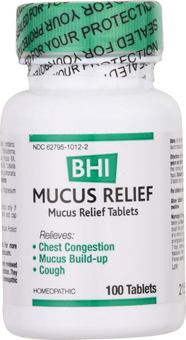 Bhi Mucus Relief - 100 Tablets