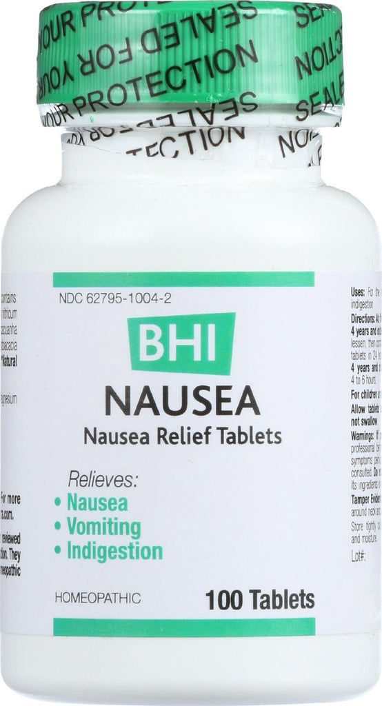 Bhi Nausea Relief - 100 Tablets