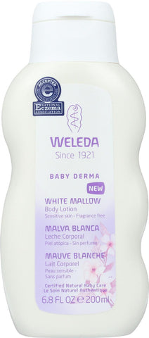 Weleda Body Lotion - Baby Derma - White Mallow - 6.8 Oz