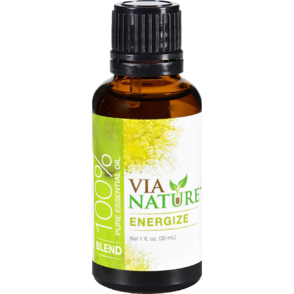 Via Nature Essential Oil Blend - Energize - 1 Fl Oz