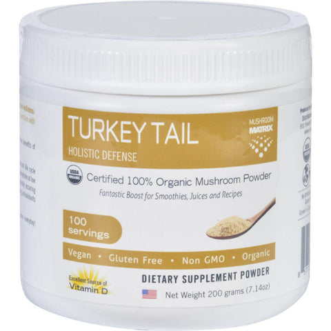 Mushroom Matrix Turkey Tail - Organic - Powder - 7.14 Oz