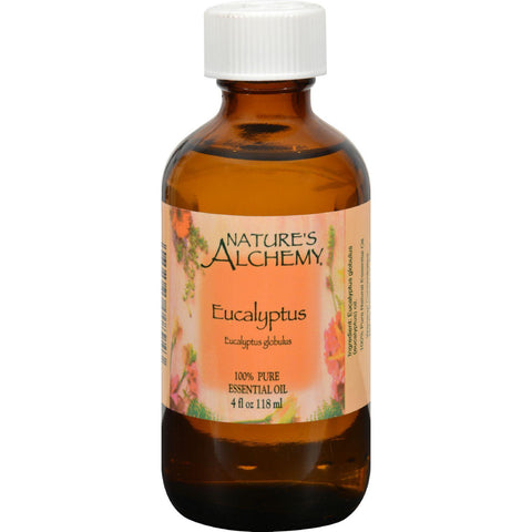 Nature's Alchemy Essential Oil - 100 Percent Pure - Eucalyptus - 4 Fl Oz