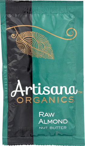 Artisana Organic Raw Almond Butter - Squeeze Packs - 1.06 Oz - Case Of 10