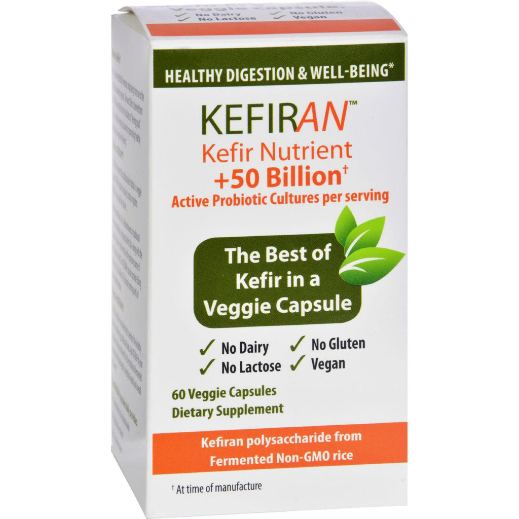 Lane Labs Kefiran Nutrient - Plus 50 Billion - 60 Vegetarian Capsules