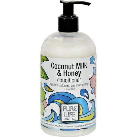 Pure Life Soap Conditioner - Coconut Milk And Honey - 15 Fl Oz