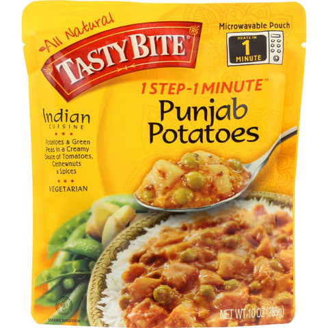 Tasty Bite Entree - Indian Cuisine - Punjab Potatoes - 10 Oz - Case Of 6