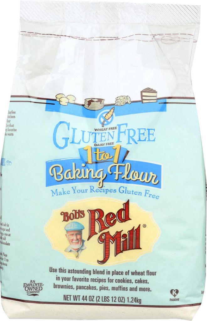 Bob's Red Mill Gluten Free 1-to-1 Baking Flour - 44 Oz - Case Of 4