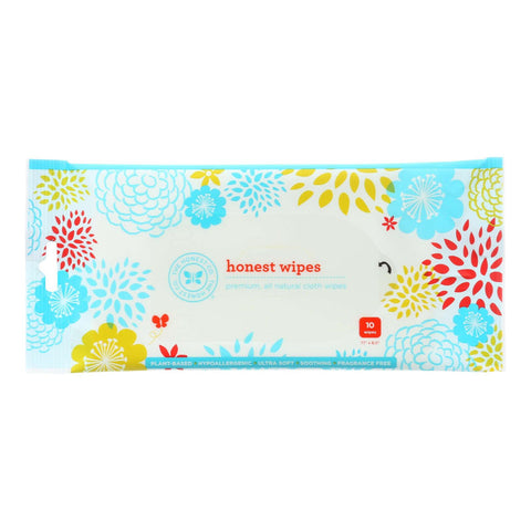 The Honest Company Honest Wipes - Unscented - Baby - Travel Pack - 10 Wipes