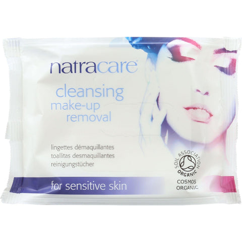 Natracare Make-up Removal Wipes - Cleansing - 20 Count