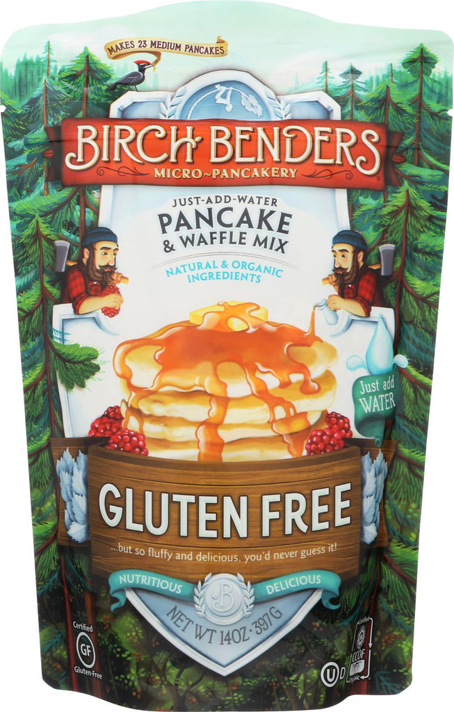 Birch Benders Pancake And Waffle Mix - Gluten Free - Case Of 6 - 14 Oz.