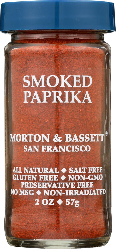 Morton And Bassett Smoked Paprika - Paprika - Case Of 3 - 2 Oz.