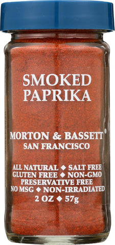 Morton And Bassett Smoked Paprika - Paprika - Case Of 3 - 2 Oz.