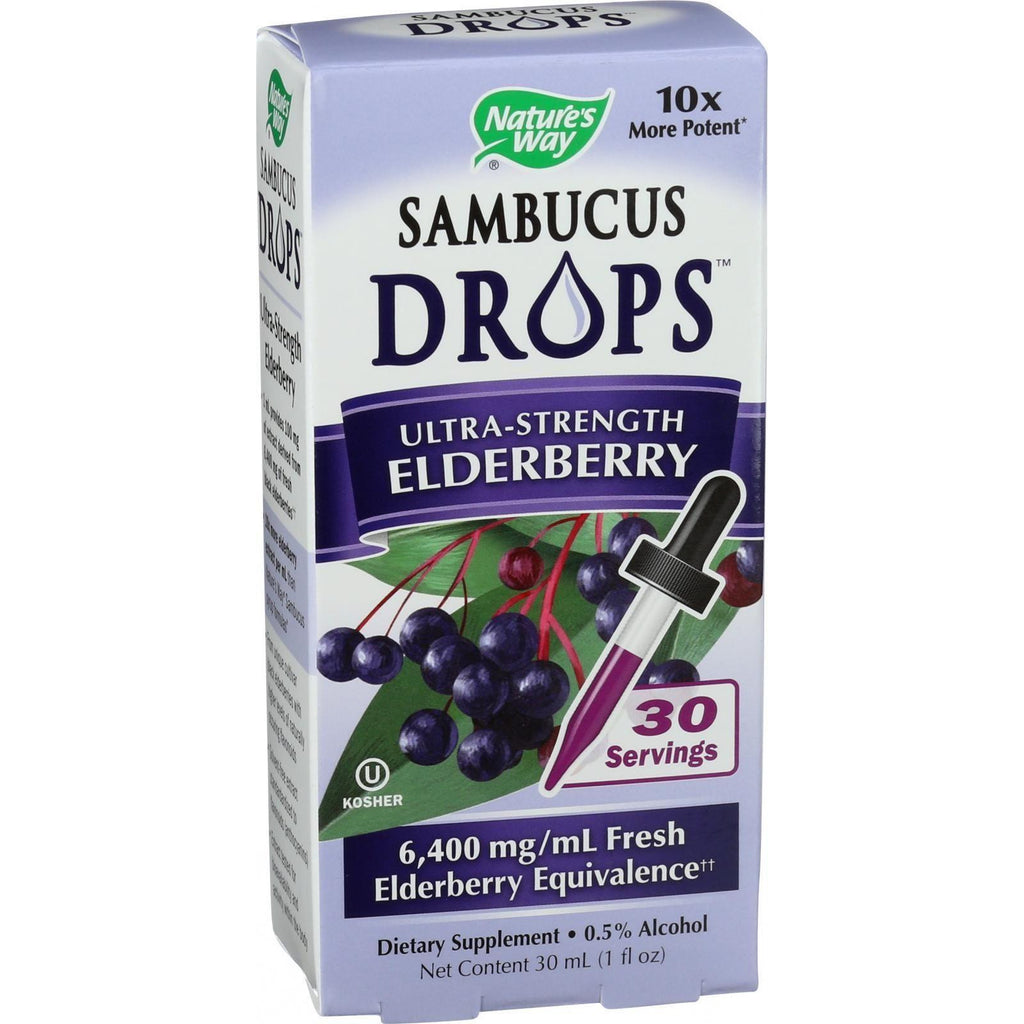 Nature's Way Sambucus Drops - Ultra Strength - 1 Oz