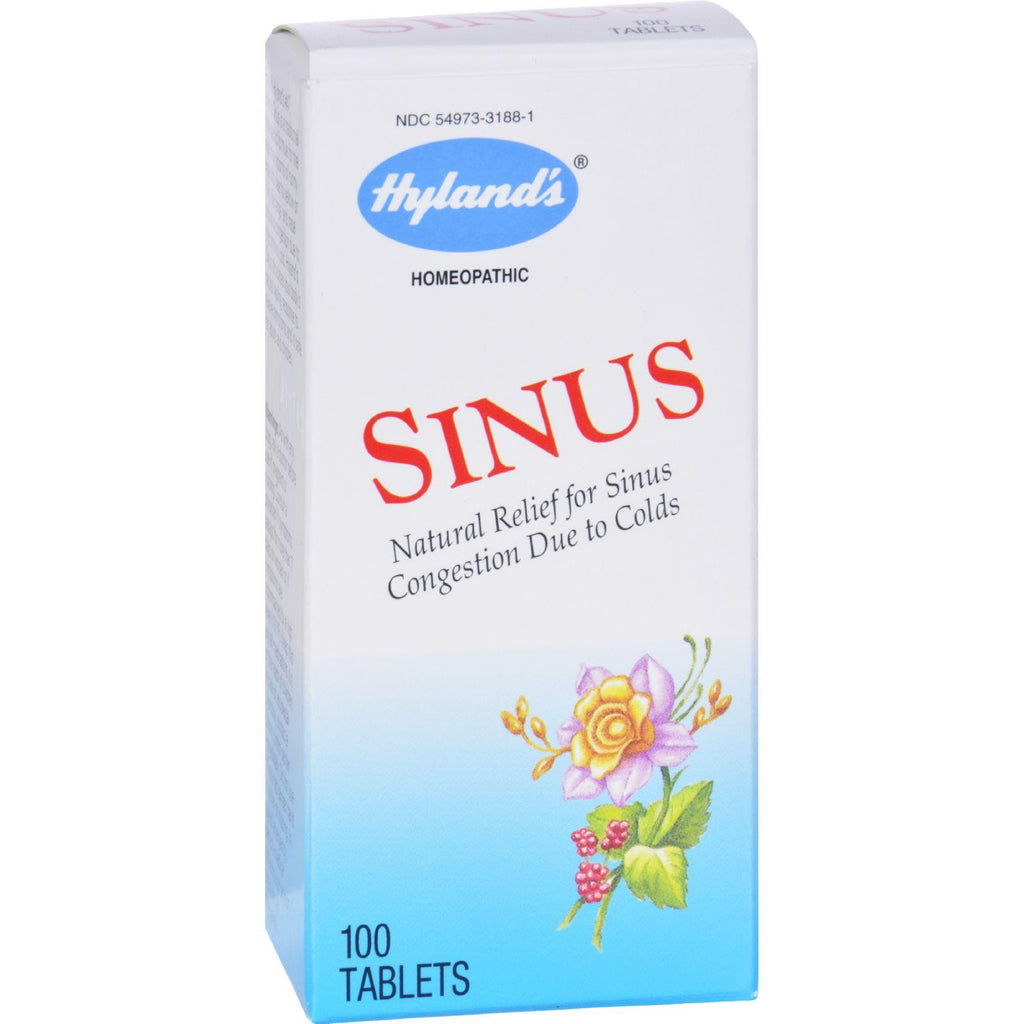 Hylands Homepathic Sinus Relief - 100 Tablets