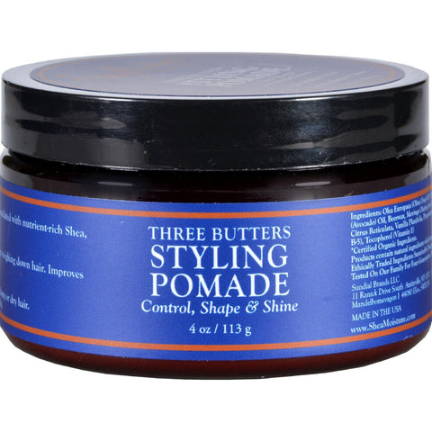 Sheamoisture Styling Pomade - Three Butters - Men - 4 Oz