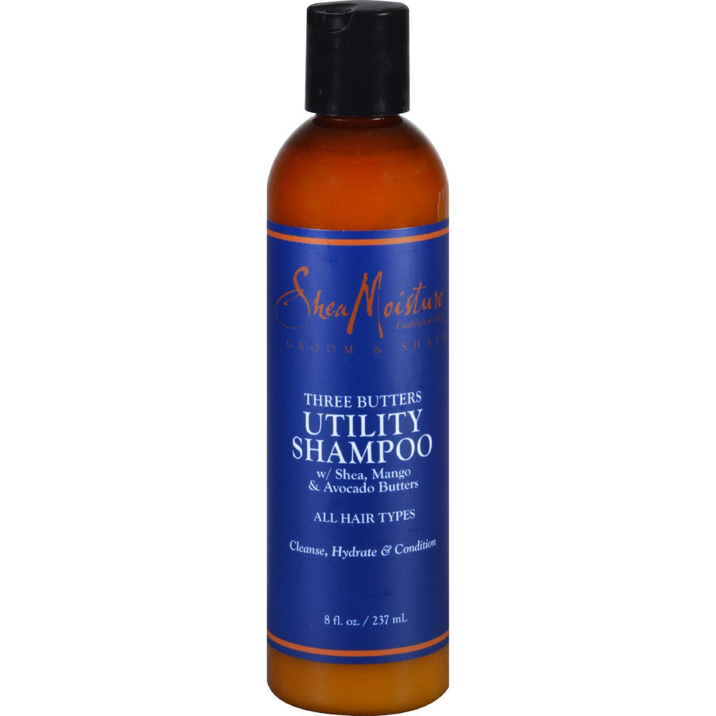 Sheamoisture Shampoo - Utility - Three Butters - Men - 8 Oz