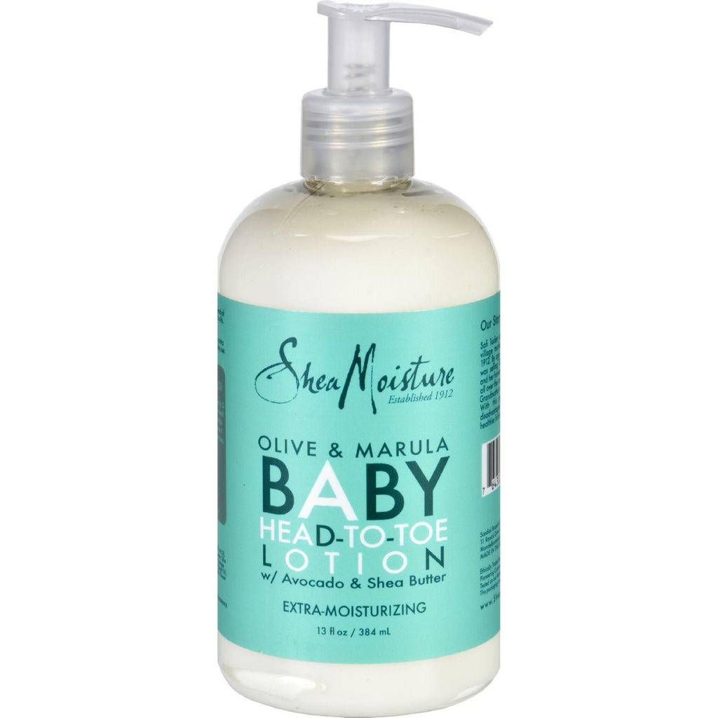 Sheamoisture Lotion - Head-to-toe - Baby - Olive And Marula - 13 Oz