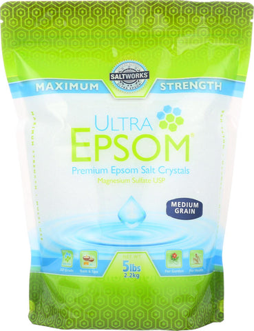 Ultra Epsom Salt - Medium Grain - 5 Lb