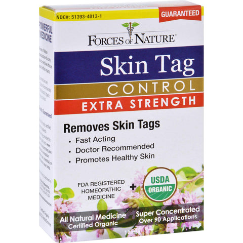 Forces Of Nature Skin Tag Control - Certified Organic - Extra Strength - 11 Ml