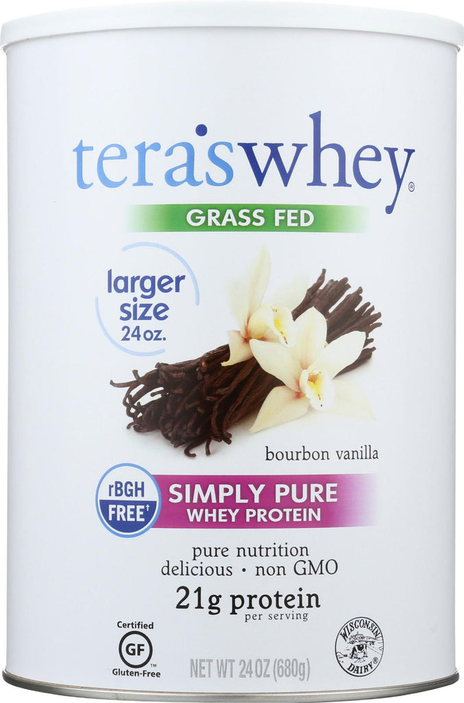 Tera's Whey Protein - Rbgh Free - Bourbon Vanilla - 12 Oz