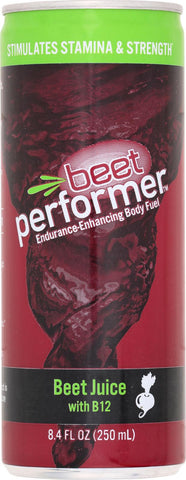 Beet Performer Beet Juice - B12 - Case Of 12 - 8.4 Fl Oz.