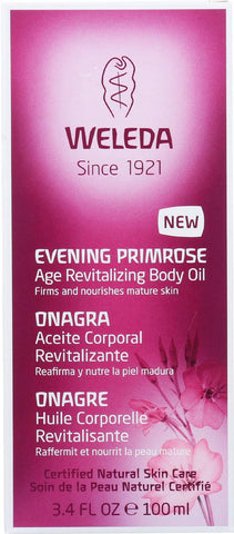 Weleda Body Oil - Evening Primrose Age Revitalizing - 3.4 Oz