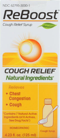 Reboost Cough Relief Syrup - 4.23 Oz