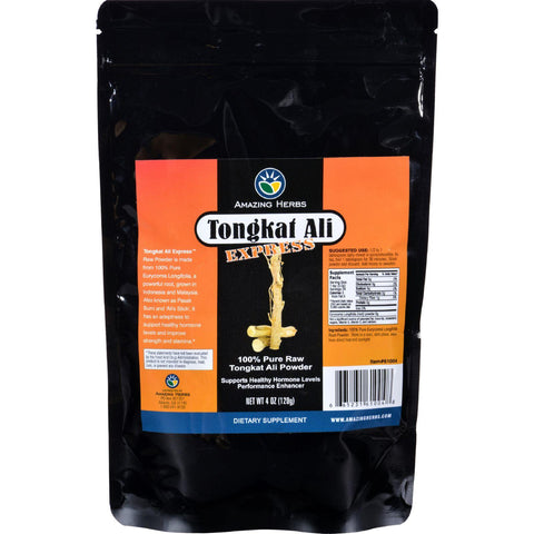 Black Seed Tongkat Ali Raw Powder - 4 Oz