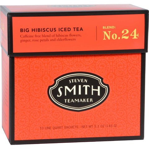 Smith Teamaker Iced Tea - Exceptional - Case Of 6 - 10 Bags