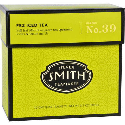 Smith Teamaker Iced Tea - Big  Hibiscus - Case Of 6 - 10 Bags