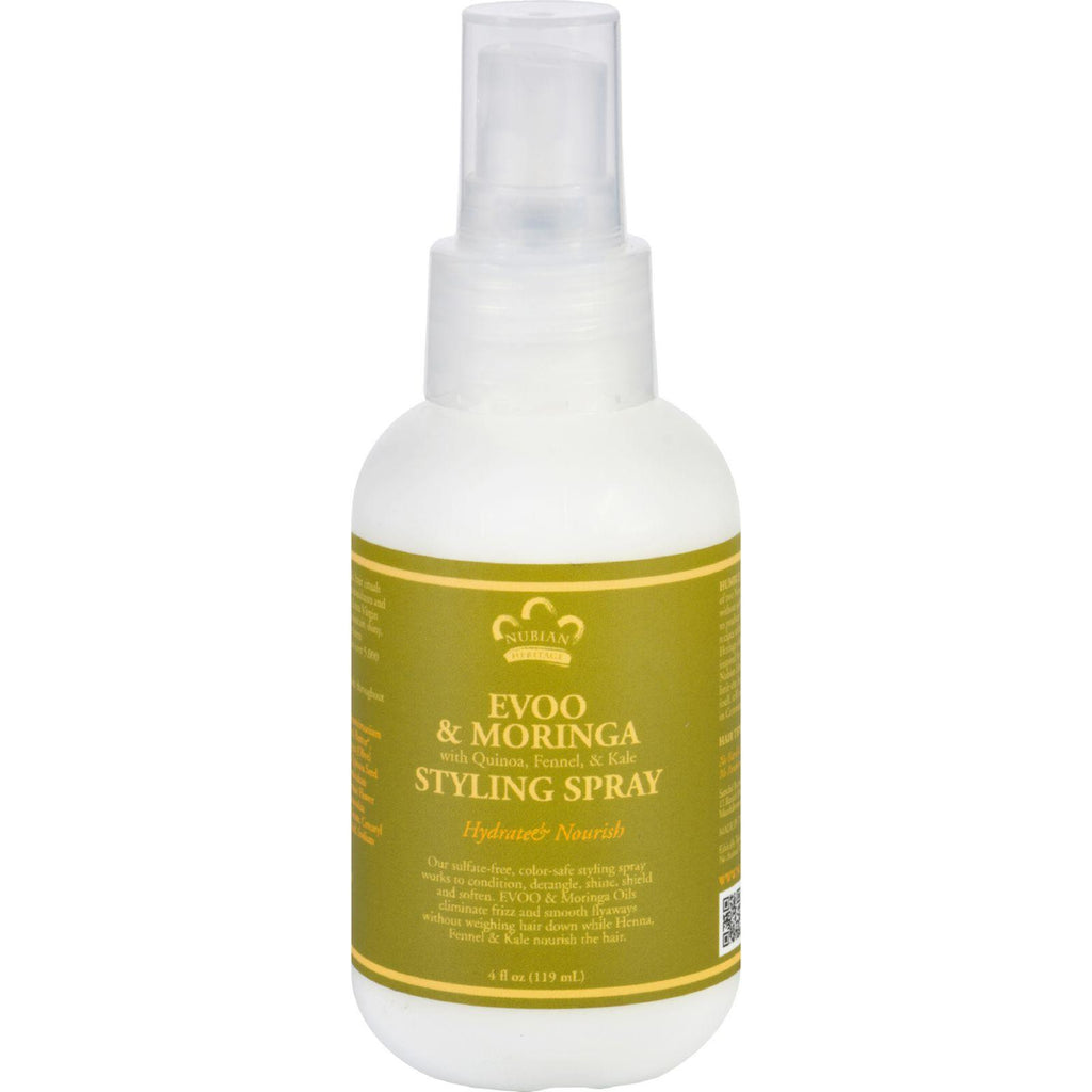 Nubian Heritage Styling Spray - Evoo And Moringa - 4 Oz