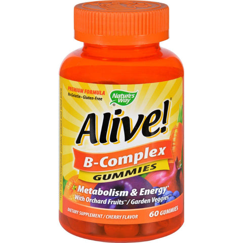 Natures Way B-complex - Alive - Gummies - 60 Count