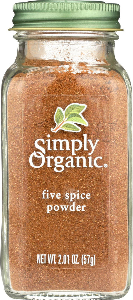 Simply Organic Five Spice Powder - Case Of 6 - 2.01 Oz.