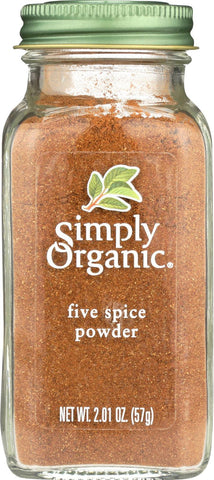 Simply Organic Five Spice Powder - Case Of 6 - 2.01 Oz.