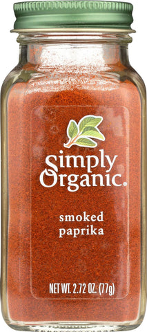 Simply Organic Smoked Paprika - Case Of 6 - 2.72 Oz.