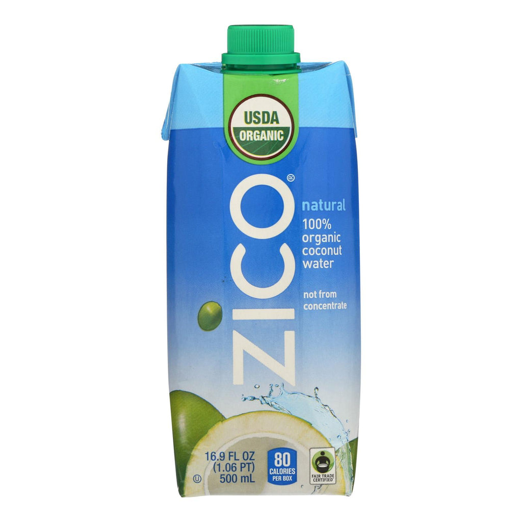 Zico Coconut Water Coconut Water - Natural - Case Of 12 - 500 Ml