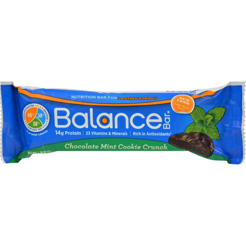 Balance Bar - Chocolate Mint Cookie Crunch - 1.76 Oz - Case Of 6