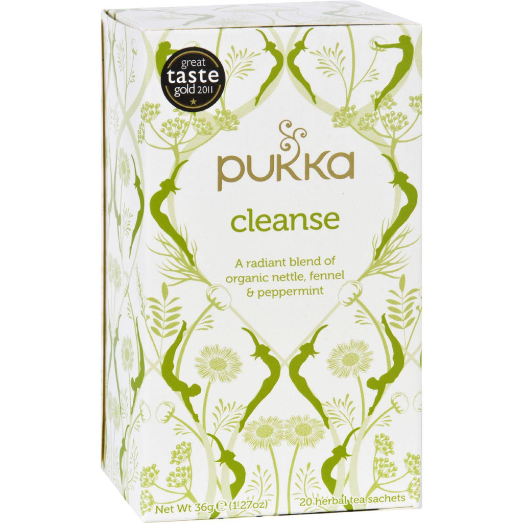 Pukka Herbal Teas Tea - Organic - Herbal - Cleanse - 20 Bags - Case Of 6