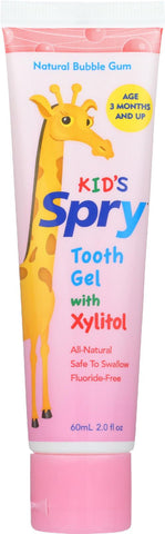 Spry Kid's Tooth Gel - Case Of 1 - 2 Fl Oz.