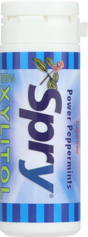 Spry Xylitol Mints - Peppermint - Case Of 6 - 45 Count