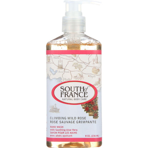 South Of France Hand Wash - Climbing Wild Rose - 8 Oz - 1 Each