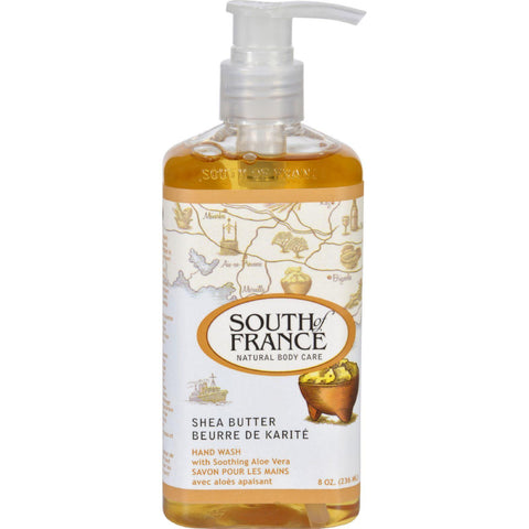 South Of France Hand Wash - Shea Butter - 8 Oz