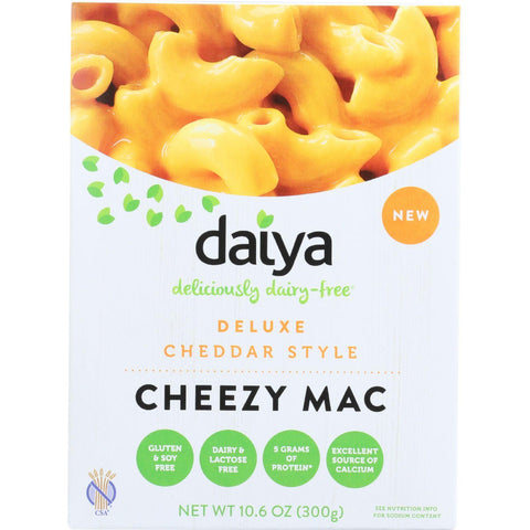 Daiya Foods Inc Cheezy Mac - Deluxe - Cheddar Style - Dairy Free - 10.6 Oz - Case Of 8