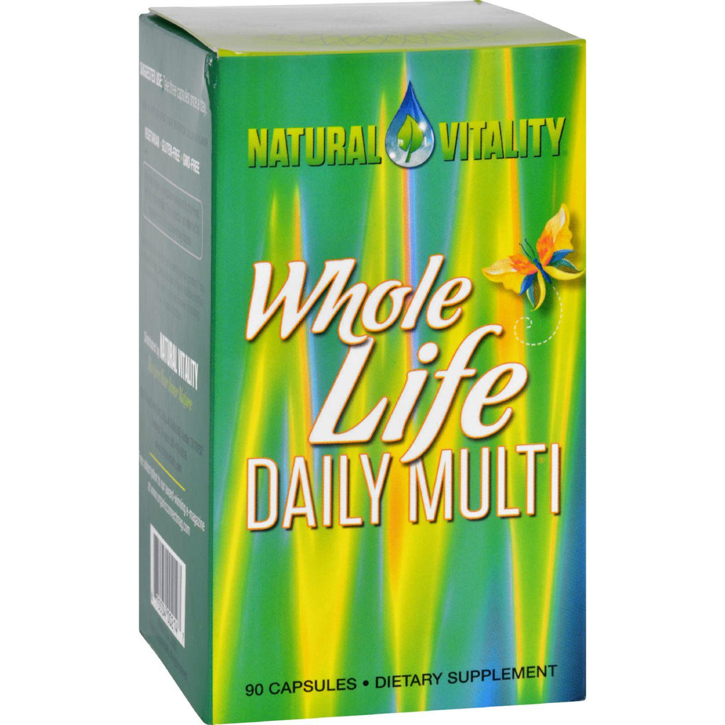 Natural Vitality Whole Life Daily Multi - 90 Capsules